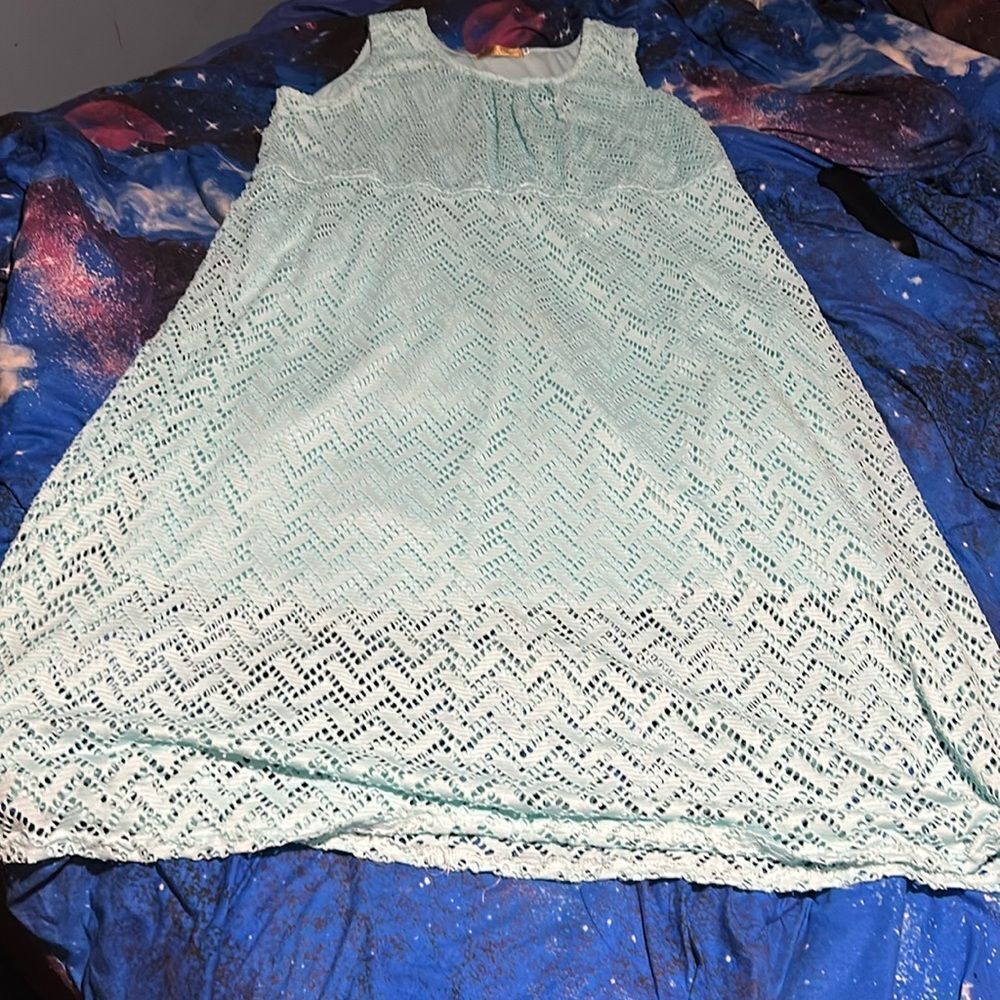 Beautiful mint colored dress